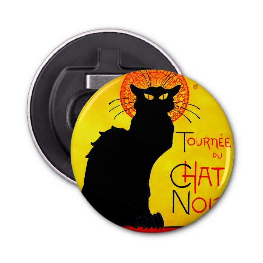 Le Chat Noir Vintag Flaschenöffner (Vorderseite)