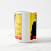 Le Chat Noir Vintag Kaffeetasse (Mittel)