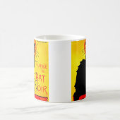 Le Chat Noir Vintag Kaffeetasse (Mittel)