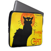 Le Chat Noir Vintag Laptopschutzhülle (Vorne Rechts)