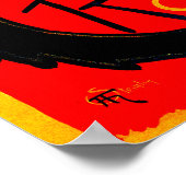 Le Chat Noir Vintag Poster (Ecke)