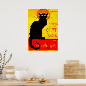 Le Chat Noir Vintag Poster (Küche)