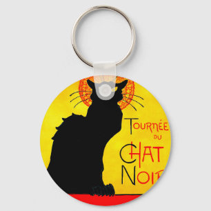 Le Chat Noir Vintag Schlüsselanhänger