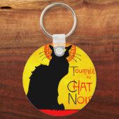 Le Chat Noir Vintag Schlüsselanhänger (Vorderseite)