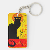 Le Chat Noir Vintag Schlüsselanhänger (Rückseite)