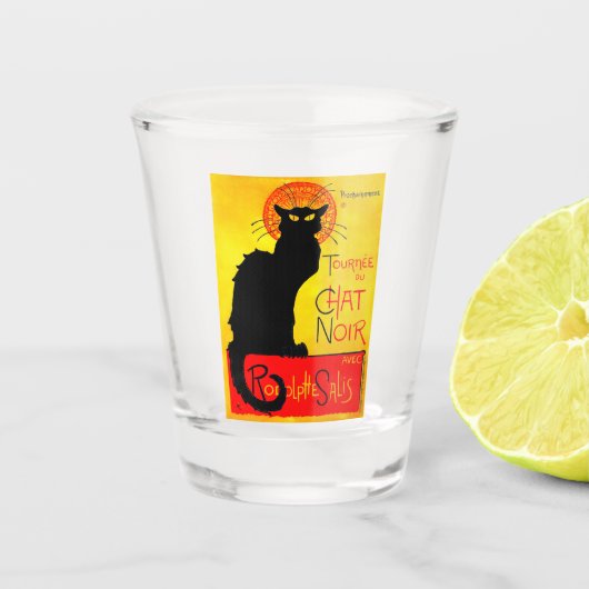 Le Chat Noir Vintag Schnapsglas (Vorderseite)