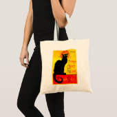 Le Chat Noir Vintag Tragetasche (Vorderseite (Produkt))
