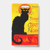 Le Chat Noir Vintage Ausweis (Rückseite)