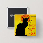 Le Chat Noir Vintage Button (Vorne & Hinten)