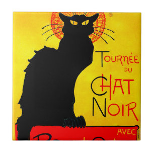 Le Chat Noir Vintage Fliese