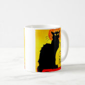 Le Chat Noir Vintage Kaffeetasse (VorderseiteRechts)