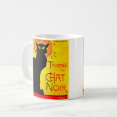Le Chat Noir Vintage Kaffeetasse (Vorderseite Links)