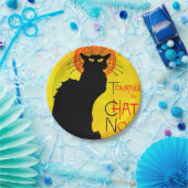 Le Chat Noir Vintage Pappteller (Party)
