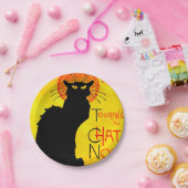 Le Chat Noir Vintage Pappteller (Party)
