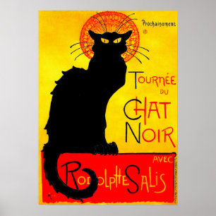 Le Chat Noir Vintage Poster