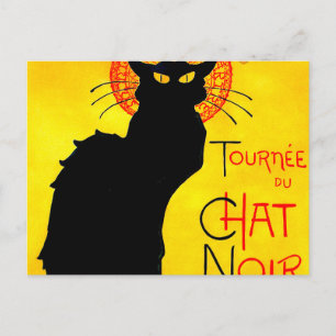 Le Chat Noir Vintage Postkarte