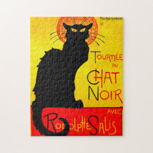 Le Chat Noir Vintage Puzzle