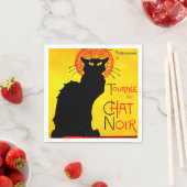 Le Chat Noir Vintage Serviette (Beispiel)