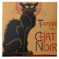 "Le Chat Noir" von Theophile Steinlen