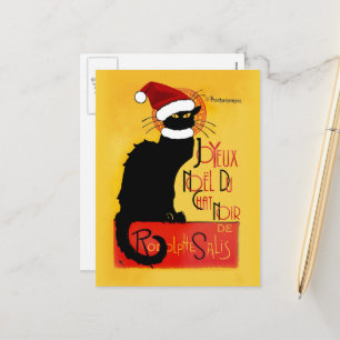 Le Chat Noir Weihnachtsmannmütze Weihnachten