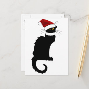 Le Chat Noir Weihnachtsmannmütze Weihnachten
