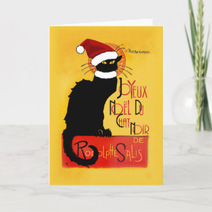 Le Chat Noir Weihnachtsmannmütze Weihnachten
