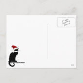 Le Chat Noir Weihnachtsmannmütze Weihnachten (Rückseite)