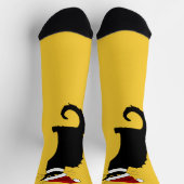 Le Chat Noir Weihnachtsmannmütze Weihnachten Socken (Oben)