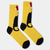 Le Chat Noir Weihnachtsmannmütze Weihnachten Socken (Rechts)