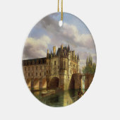 Le Chateau de Chenonceau, 1843 (Öl auf Leinwand) Keramik Ornament (Rechts)
