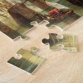 Le Chateau de Chenonceau, 1843 (Öl auf Leinwand) Puzzle (Seite)