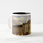 Le Chateau de Chenonceau, 1843 (Öl auf Leinwand) Zweifarbige Tasse (Vorderseite Links)