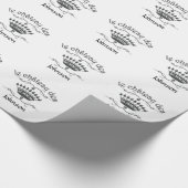 le chateau des YORES NAME Geschenkpapier (Ecke)