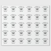 le chateau des YORES NAME Geschenkpapier (Flach)