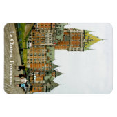 Le Chateau Frontenac Québec City Canada Magnet (Horizontal)