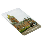 Le Chateau Frontenac Québec City Canada Magnet (Rechte Seite)