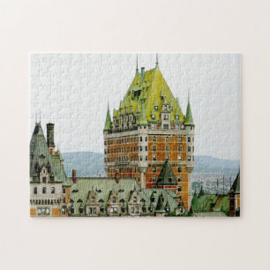 Le Chateau Frontenac Quebec City Puzzle