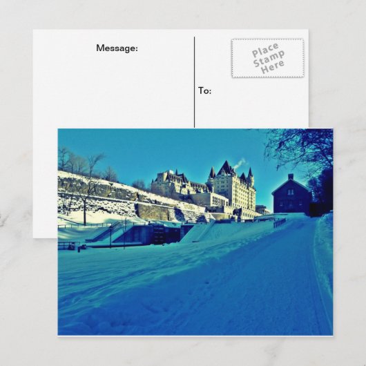 Le Chateau Laurier Ottawa Postkarte (Vorne/Hinten)