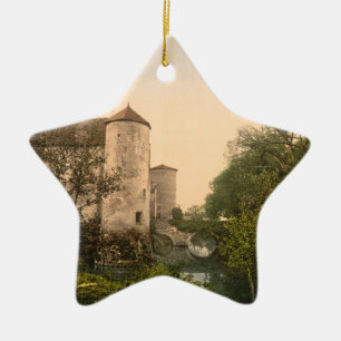 Le Chaussin, Vichy, Frankreich Keramikornament