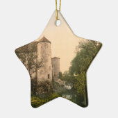 Le Chaussin, Vichy, Frankreich Keramikornament (Links)