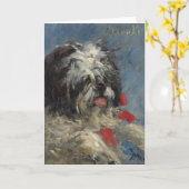 Le Chien "Donki" | Édouard Manet Karte (Gelbe Blume)