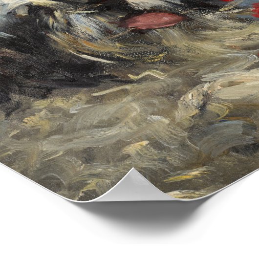 Le Chien "Donki" | Édouard Manet Poster (Ecke)