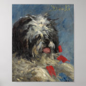 Le Chien "Donki" | Édouard Manet Poster (Vorne)