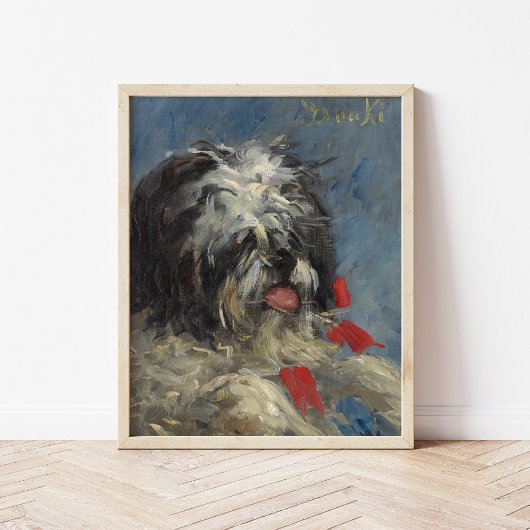 Le Chien "Donki" | Édouard Manet Poster