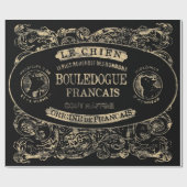 Le Chien Geschenkpapier (Flach)