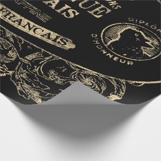 Le Chien Geschenkpapier (Ecke)