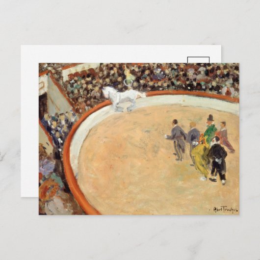 Le Cirque Médrano | Louis Abel-Truchet Postkarte (Vorne/Hinten)