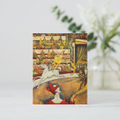 Le Cirque ( The Circus ) von Georges Seurat Postkarte (Stehend Vorderseite)