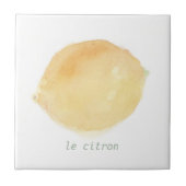 le citron fliese (Vorderseite)