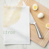 le citron geschirrtuch (Viertel Falte)